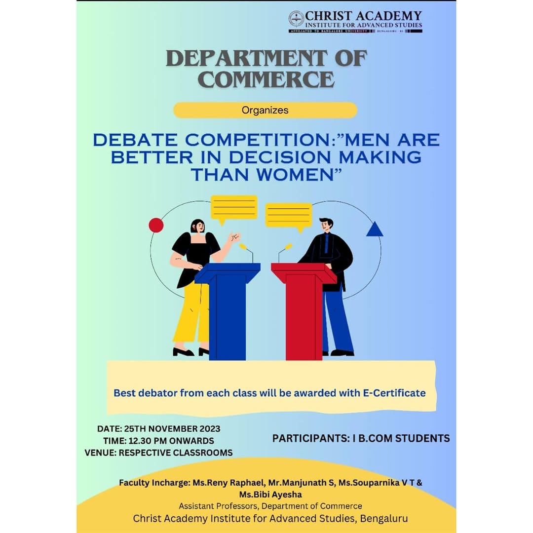Debate competition