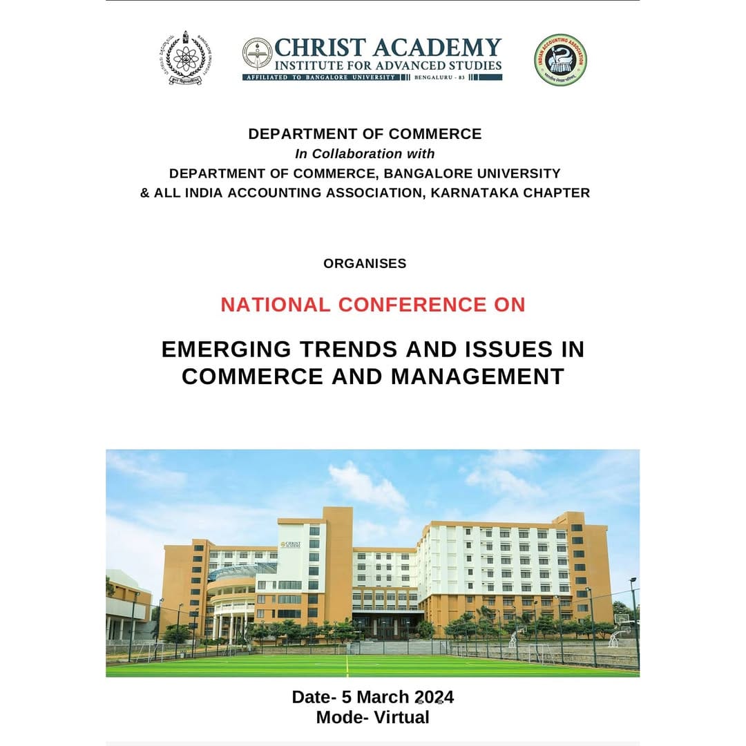 National Conference on Emerging Trends and Issues in Commerce and Management 