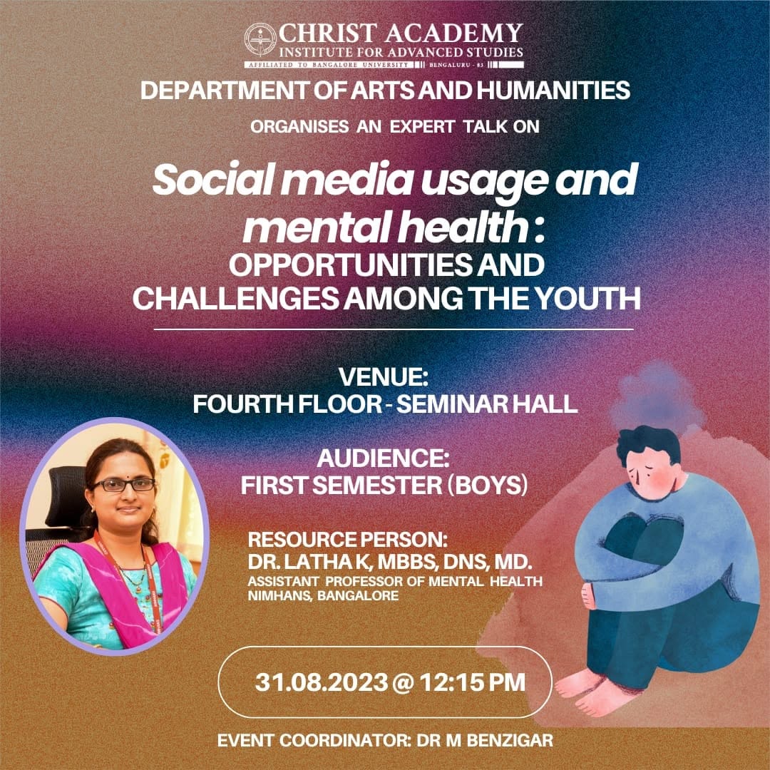 Social media usage and mental health