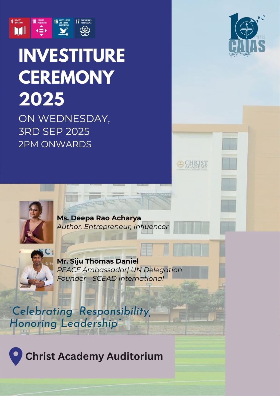 Investiture Ceremony 2025