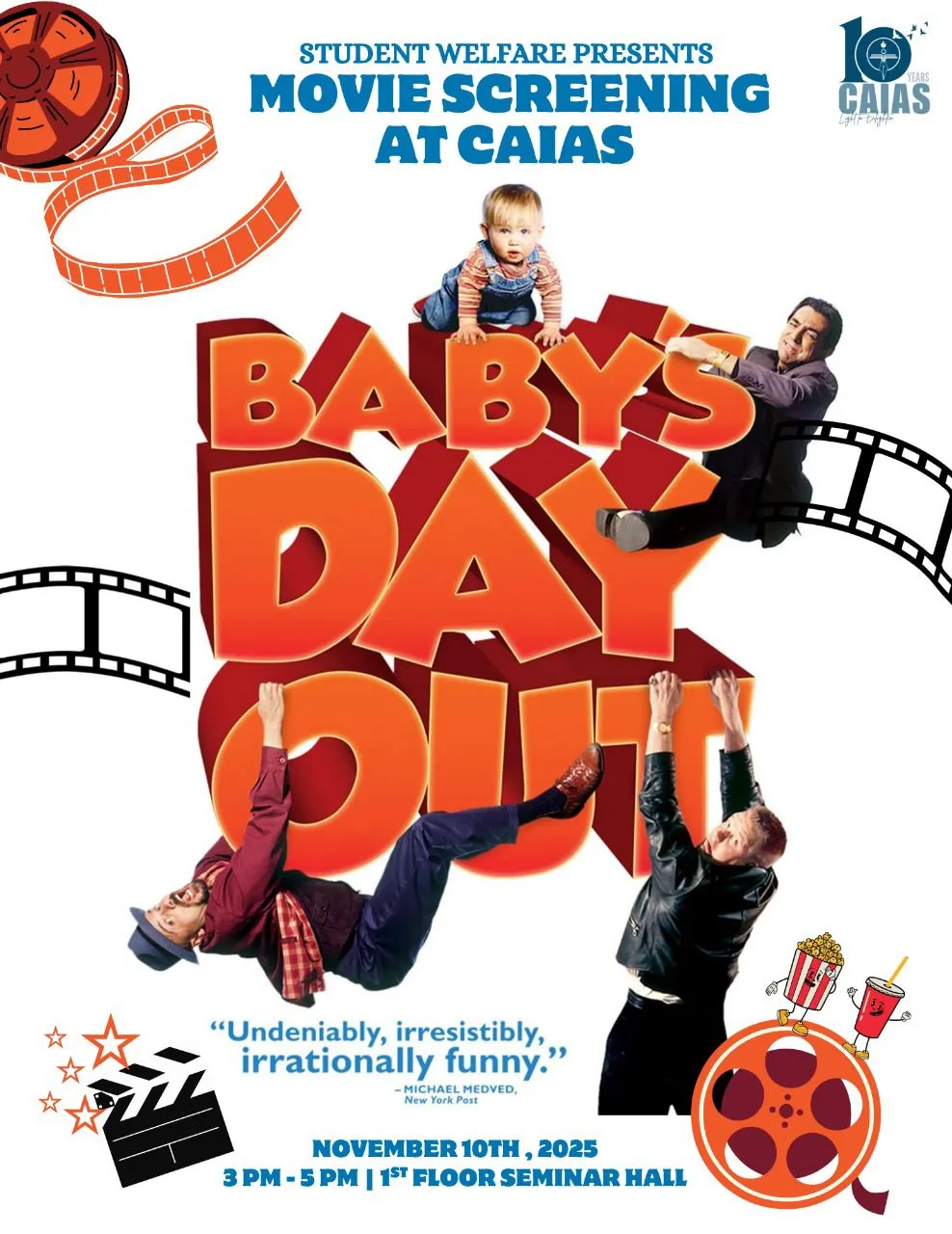 Movie Screening: “Baby’s Day Out”