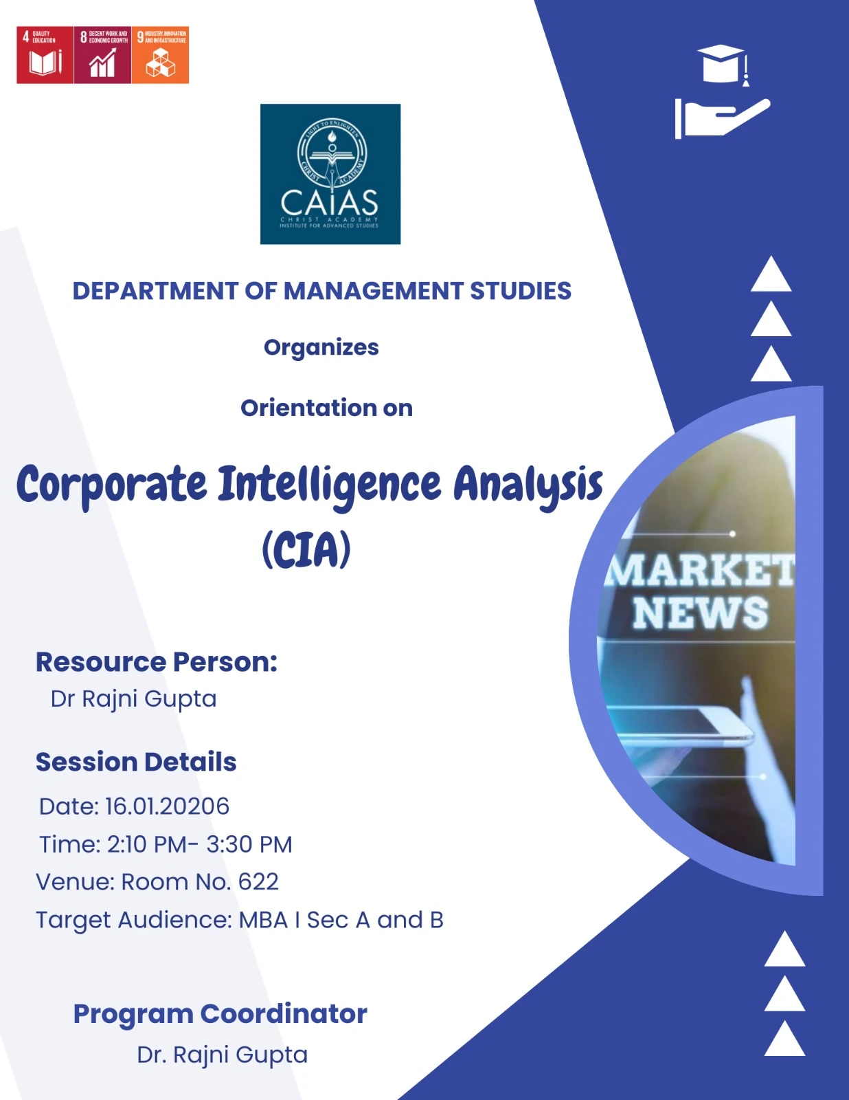 Corporate Intelligence Analysis (CIA) - CAIAS